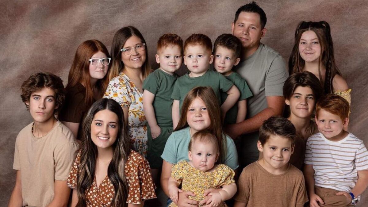 Britni Church tiene 5 hijas y 7 hijos