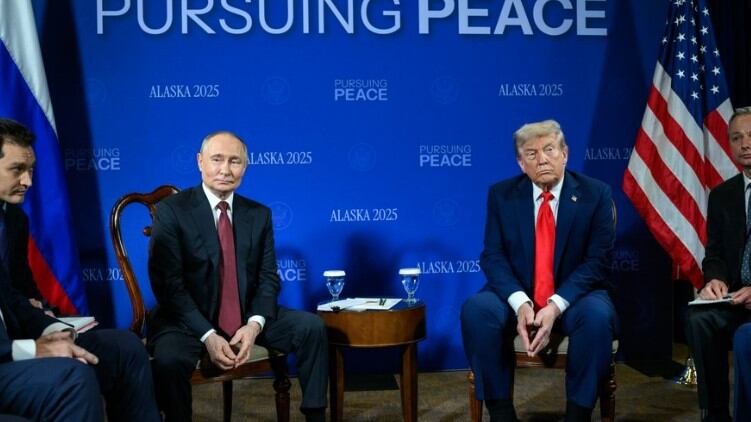 Trump y Putin en Alaska