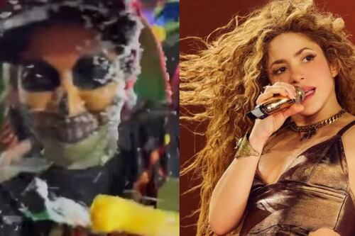Shakira engañó a todos: salió maquillada y de incógnito en desfile de La Guacherna en el Carnaval de Barranquilla