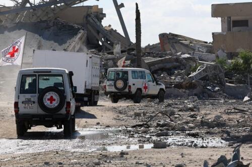 Hamás entrega a Israel el cadáver de un rehén encontrado entre los escombros
