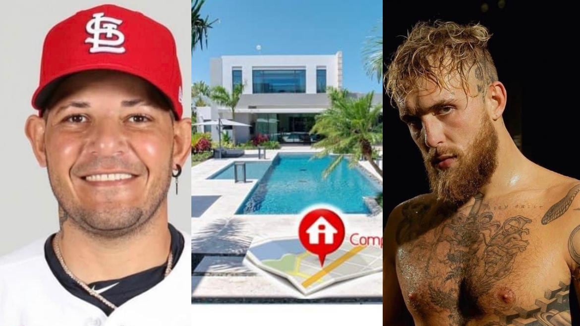Yadier Molina le vende su lujosa residencia en Dorado a Jake Paul.
