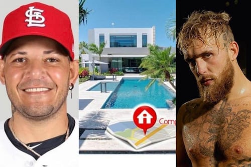 ¡Por más de $15.7 millones! Venden lujosa residencia de Yadier Molina al estadounidense Jake Paul