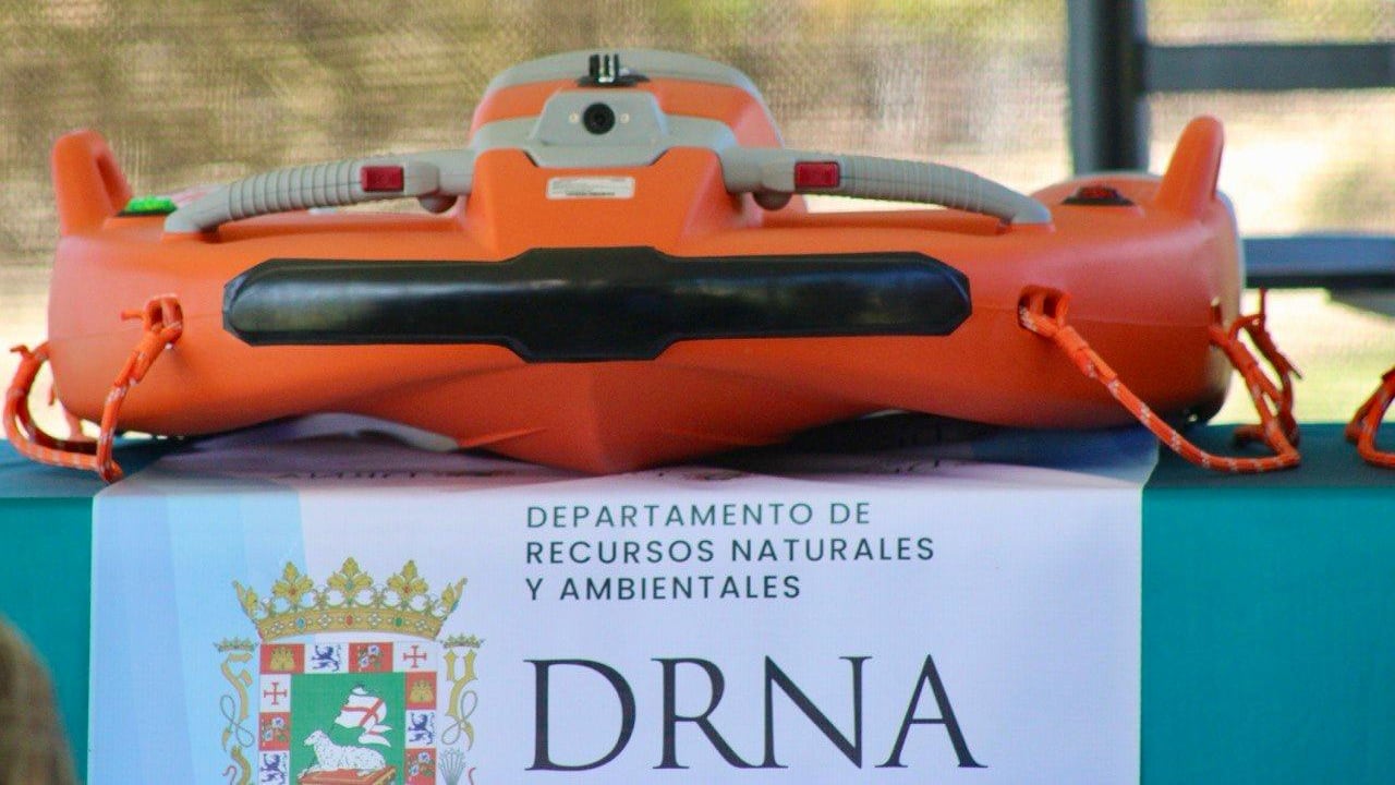 Vehículo Marino No Tripulado, conocido como drone acuático