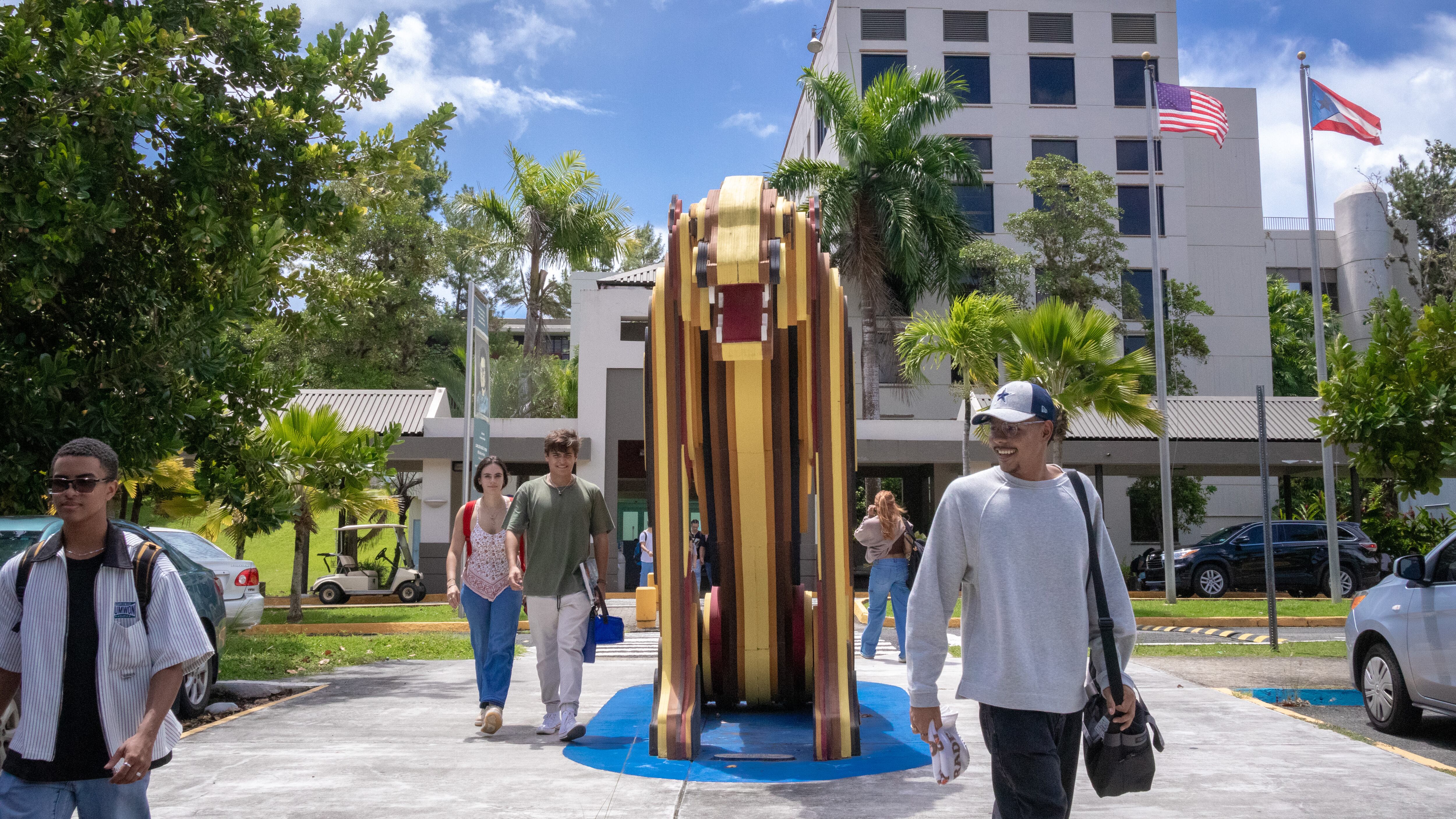 Predios de la UPR en Carolina.