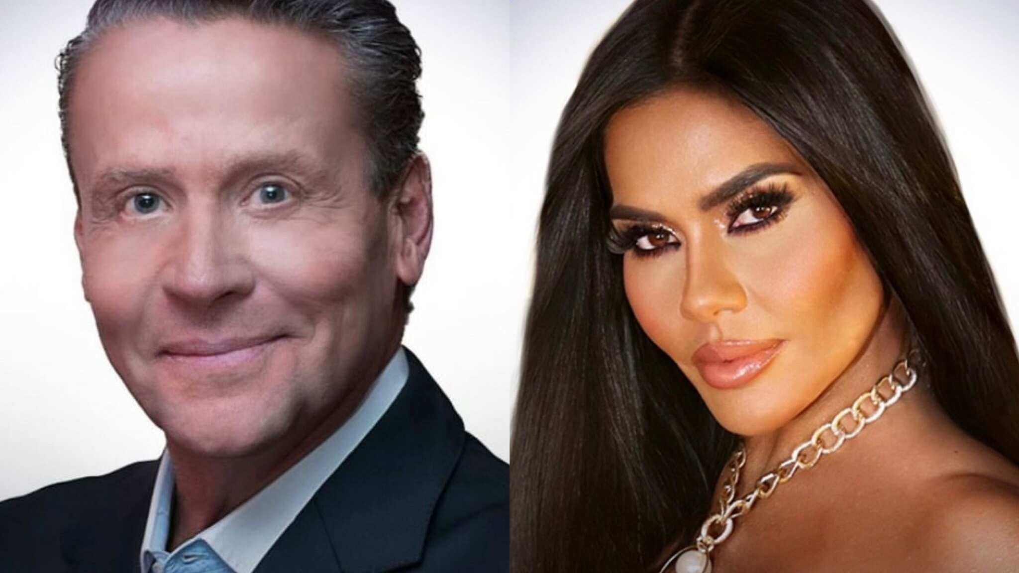 Alfredo Adame y Maripily Rivera.