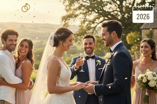 Año de bodas y estabilidad: los signos con mayor probabilidad de matrimonio en 2026