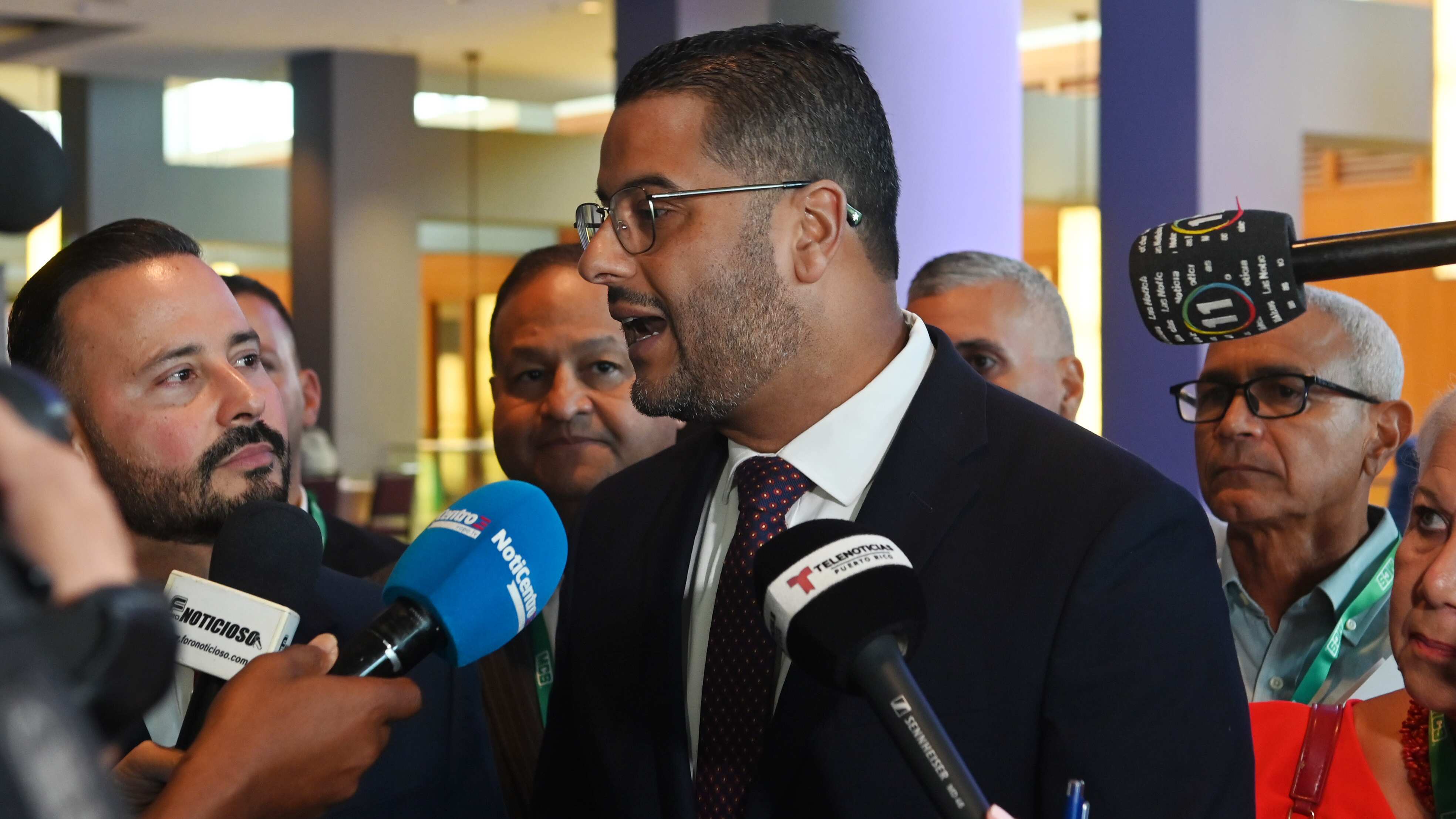 El presidente del PPD, Jesus Manuel Ortiz