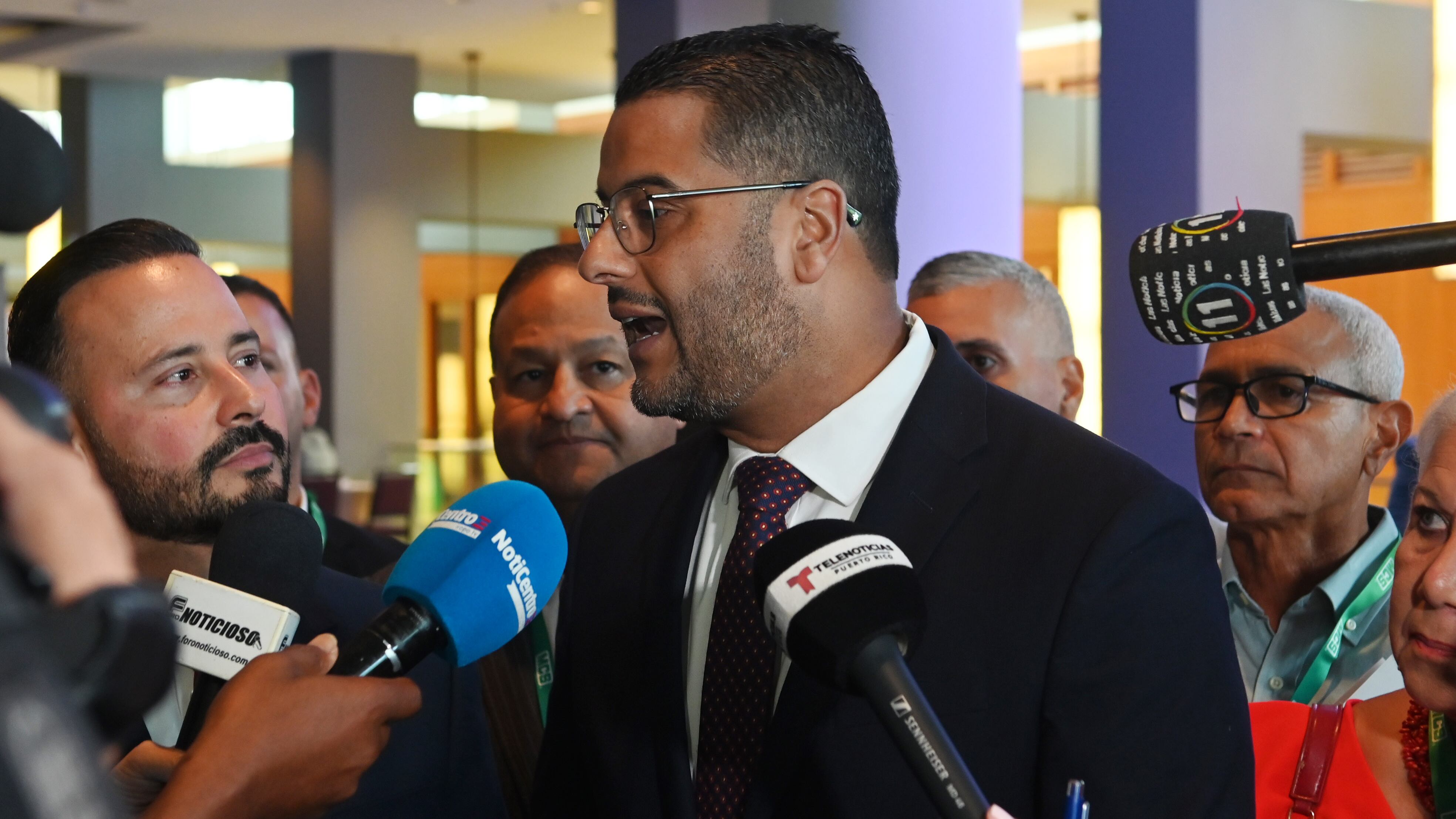 El presidente del PPD, Jesus Manuel Ortiz