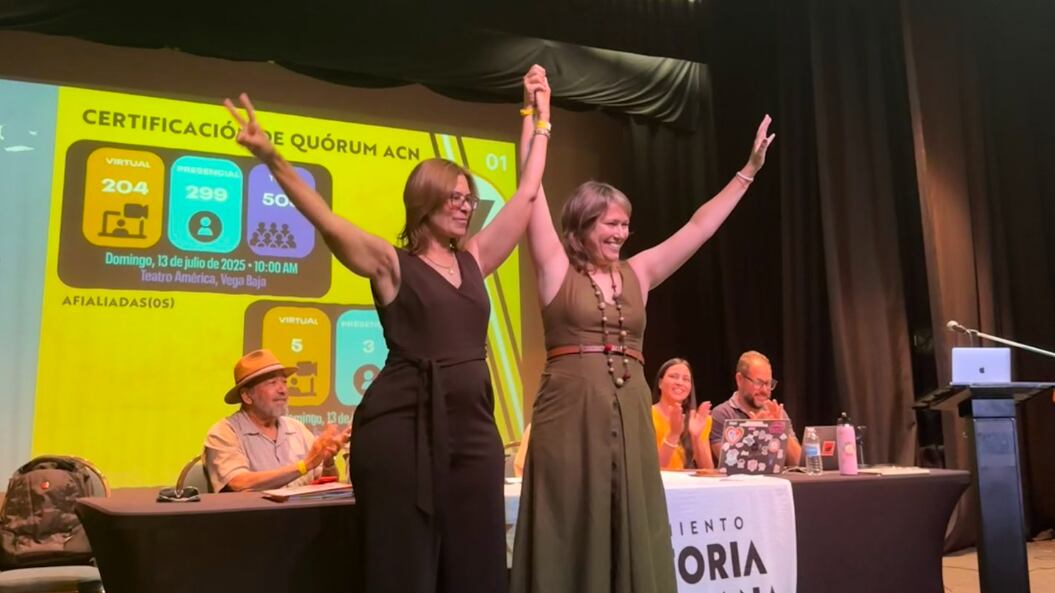 Eva Prados y Mayra Vicil Bernier