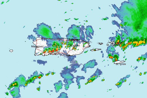 Advertencias de inundaciones para múltiples municipios de la isla