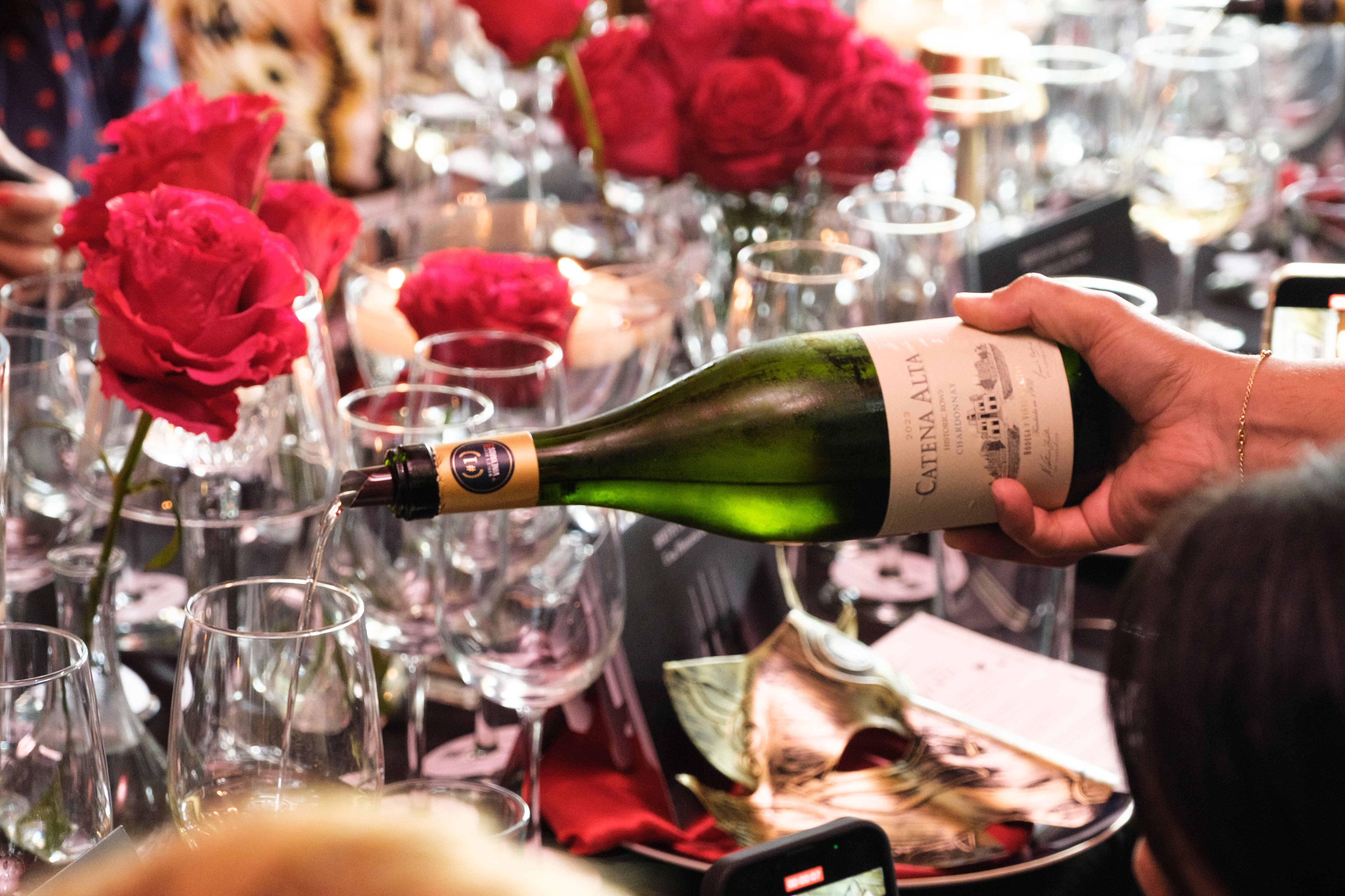 Cata de los vinos de Catena Zapata en San Juan, Puerto Rico