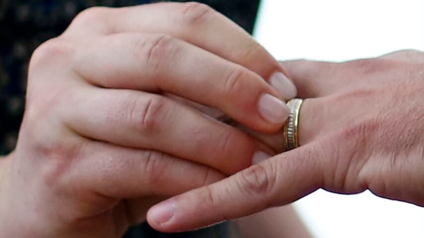 Fotografía referencial de una ceremonia de matrimonio.