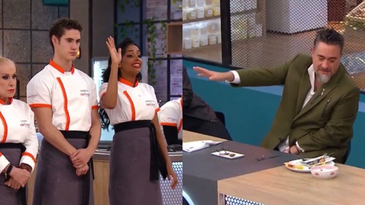 Chef de “Top Chef VIP 2″ manda a callar a una de las participantes.