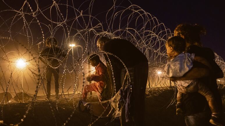 (Fotografía de John Moore/Getty Images)