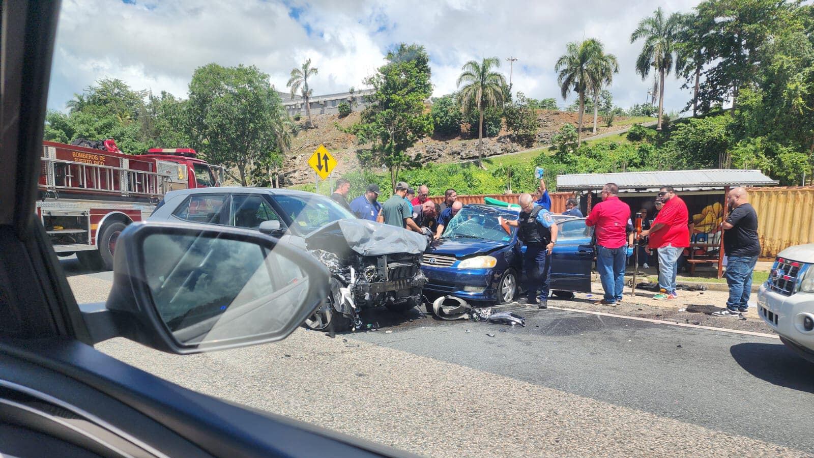 Accidente en Lares deja dos heridos de gravedad.