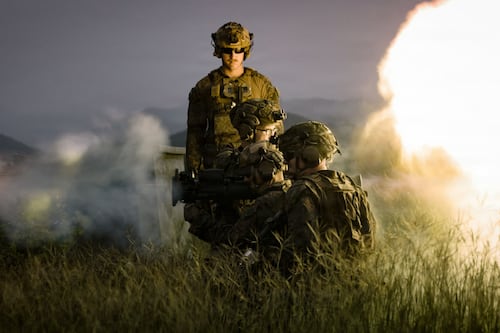 Fotos: Así practica el Ejército de EEUU en el Campamento Santiago en medio de las tensiones con Venezuela