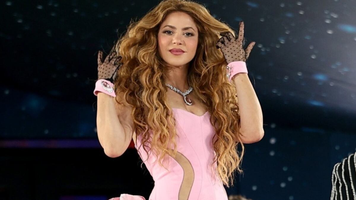 Shakira en la Met Gala 2025.