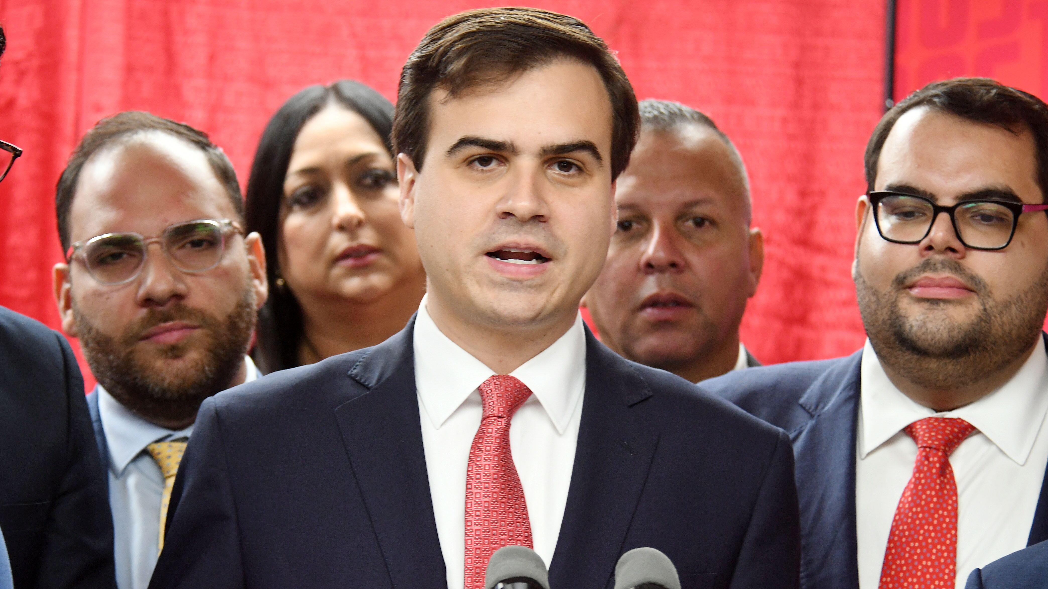 El Presidente del PPD, Pablo José Hernández,