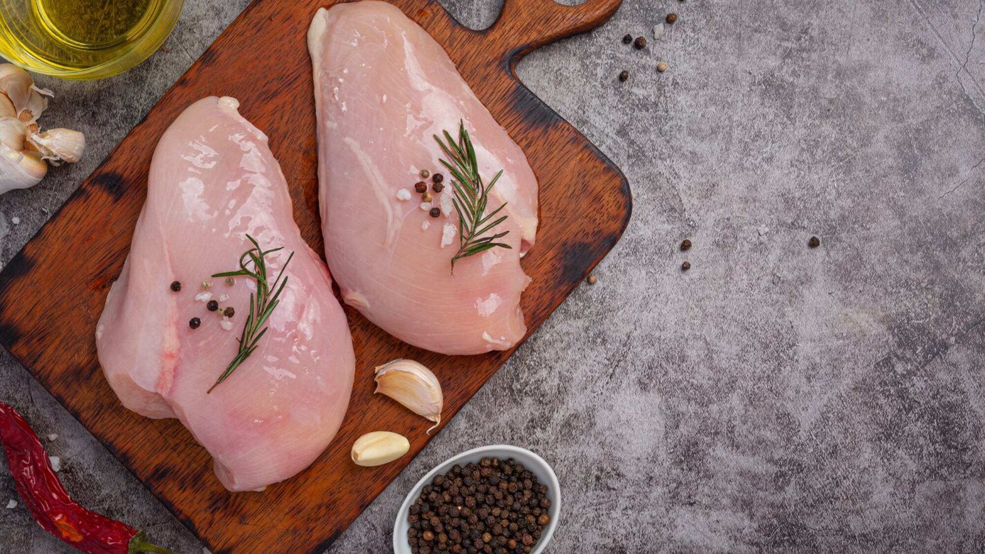 Lo más importante es cocinar muy bien el pollo