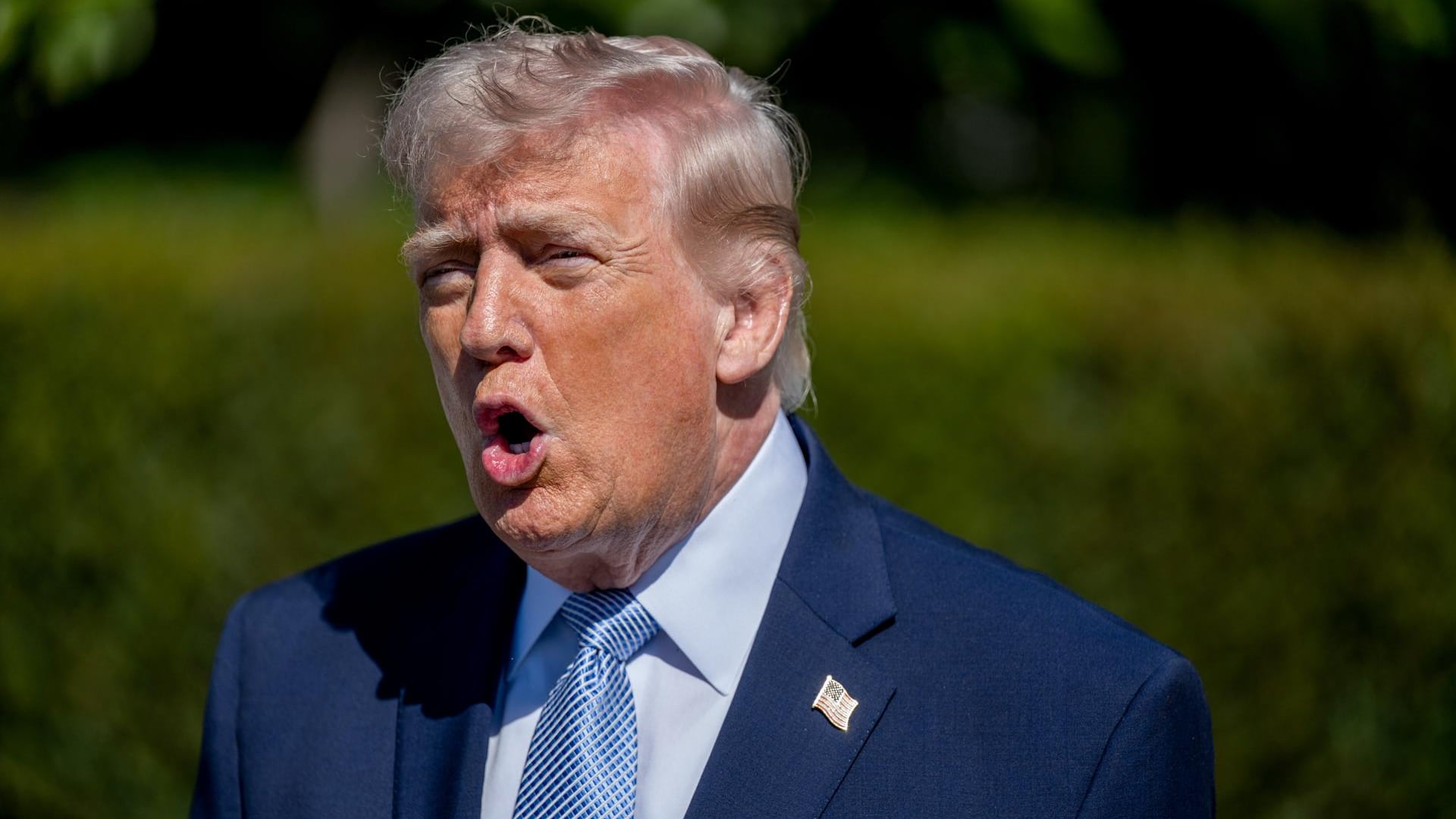 Trump dice que plan de paz de Irán es "significativo" pero no "lo suficientemente bueno"