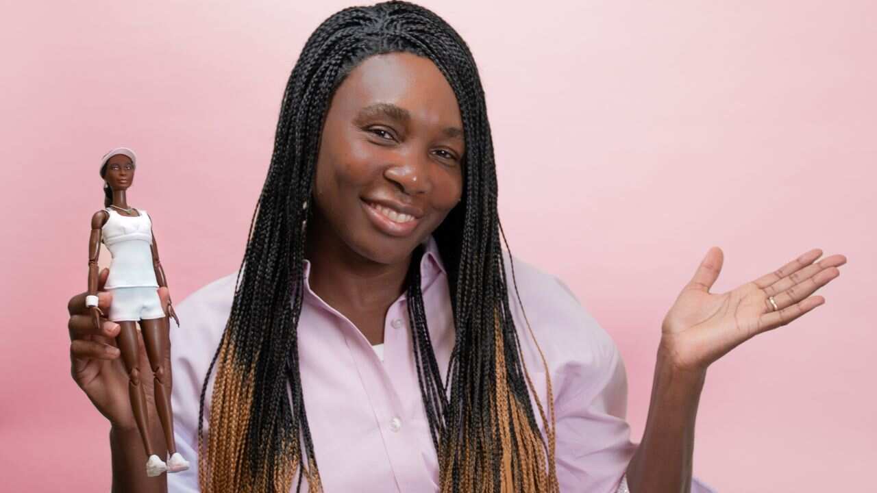 Barbie rinde homenaje a Venus Williams con una muñeca que celebra su legado