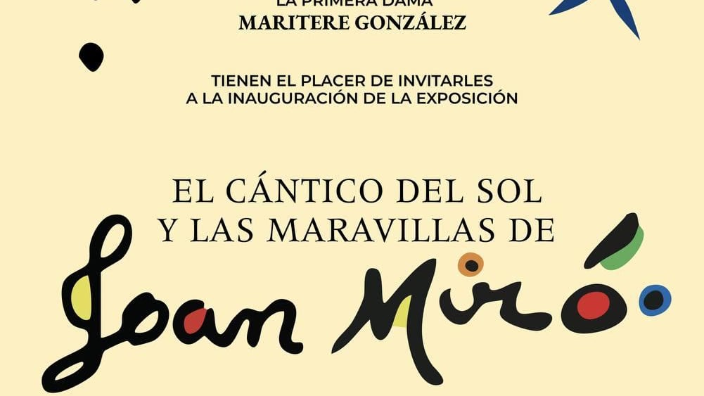 Exhibición 'El cántico del sol y las maravillas'.