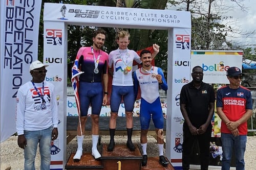 Christopher Morales conquista Bronce en el Campeonato del Caribe de Ciclismo en Belice