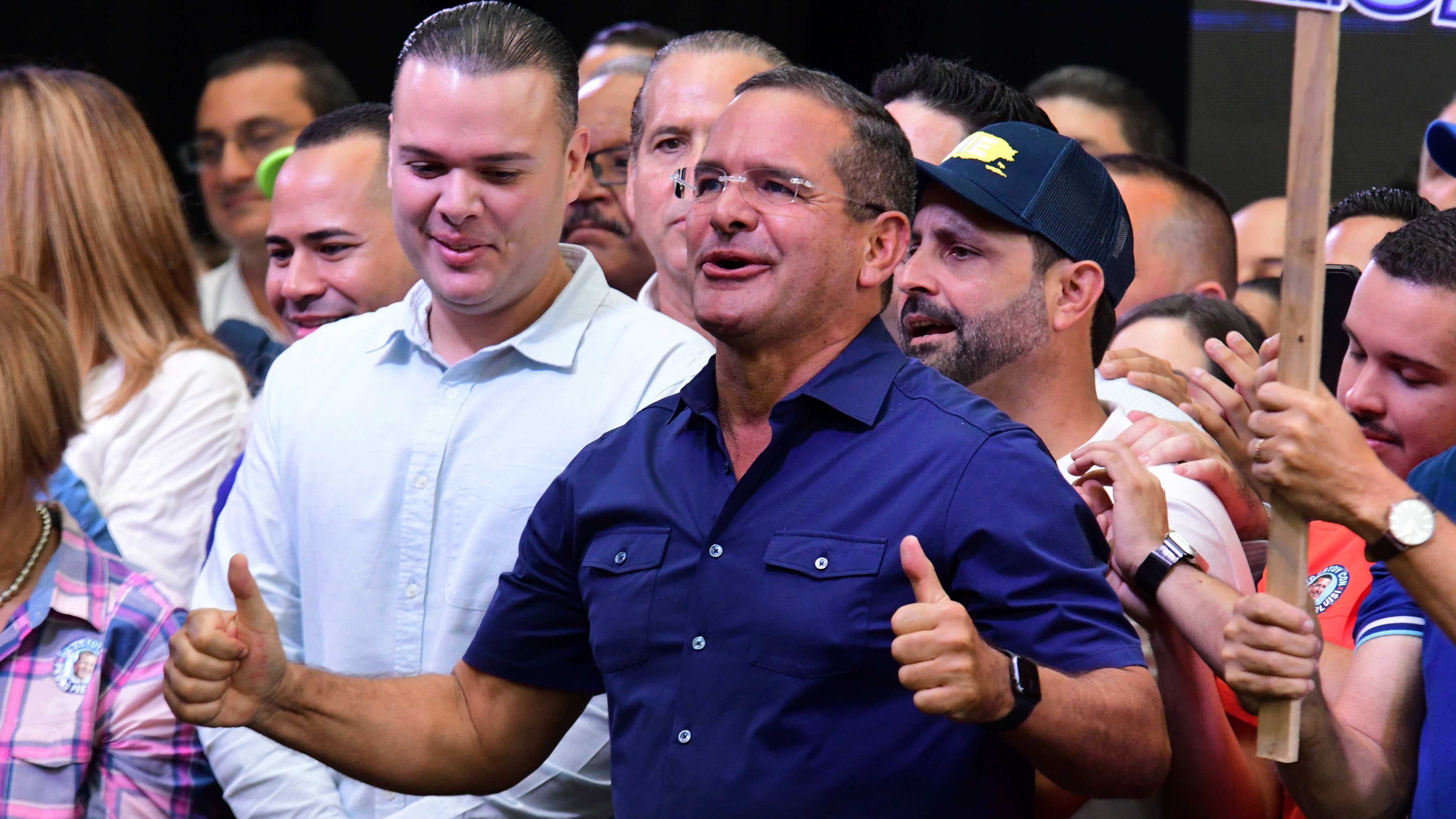 Presentación de la candidatura a la gobernación por el gobernador Pedro Pierluisi por el PNP