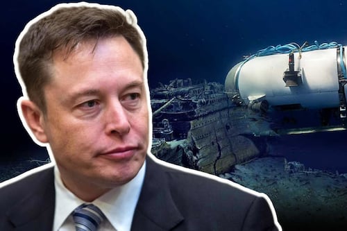 Elon Musk responde a los que culpan a Starlink por la mala comunicación en el submarino Titan