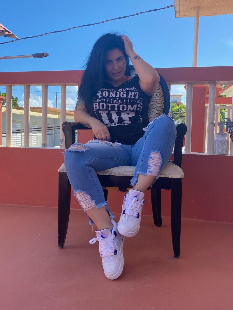 Mara Cruz en sus tiempos de No Te Duermas