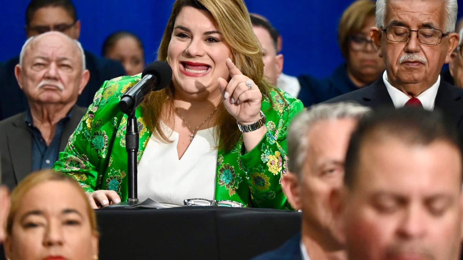La gobernadora Jenniffer González Colón