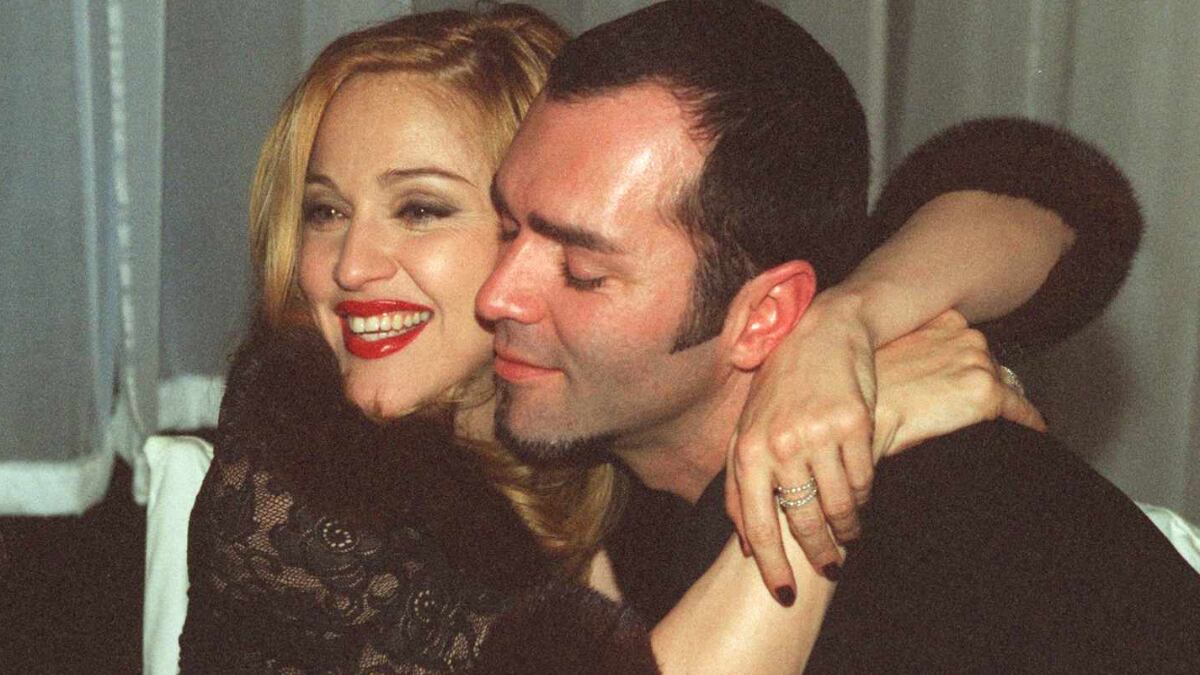 Madonna e Christopher Ciccon juntos