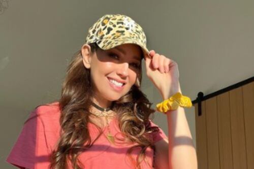 A Thalía la compararon con Britney Spears por sus “extraños videos” en redes