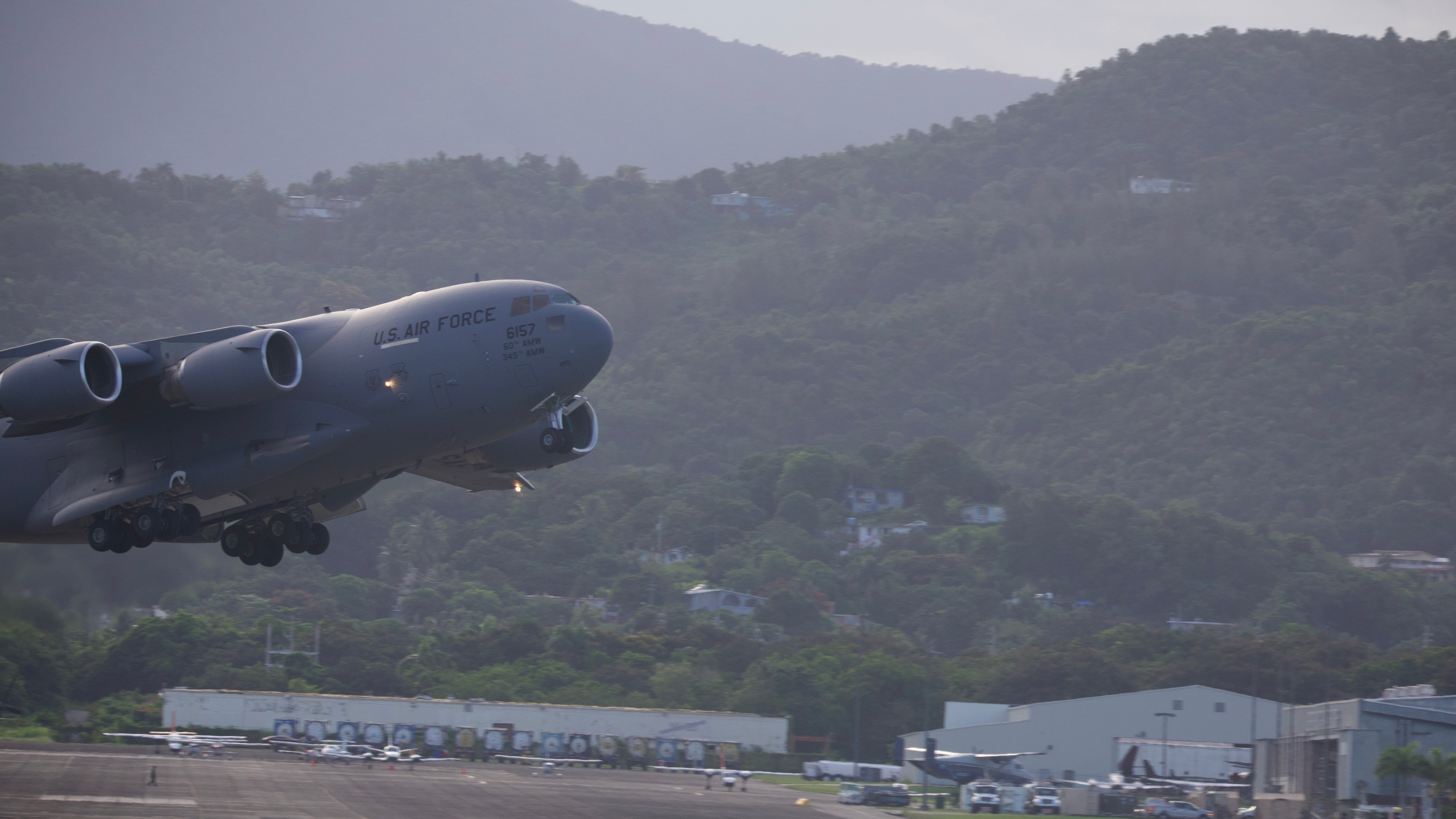 Ejercicios militares en Puerto Rico.