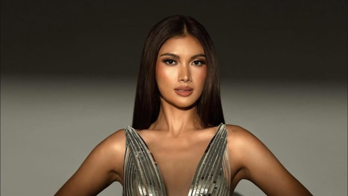 El innovador vestido de Katrina Llegado, Miss Taguig, en la preliminar de Miss Universo Filipinas 2025.