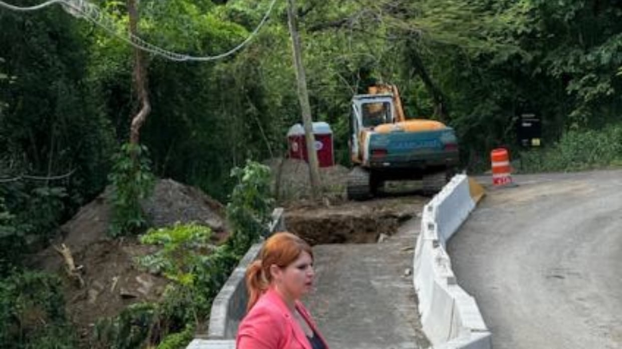 Zona del puente en Jájome Bajo.