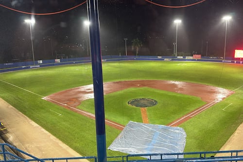 Suspendida por lluvia la jornada del miércoles en la Doble A