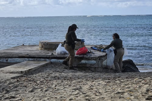 Recursos Naturales interviene con pesca ilegal con químicos en Isla de Cabra