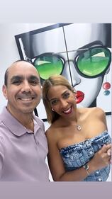 Julissa De La Cruz y Alex Delgado