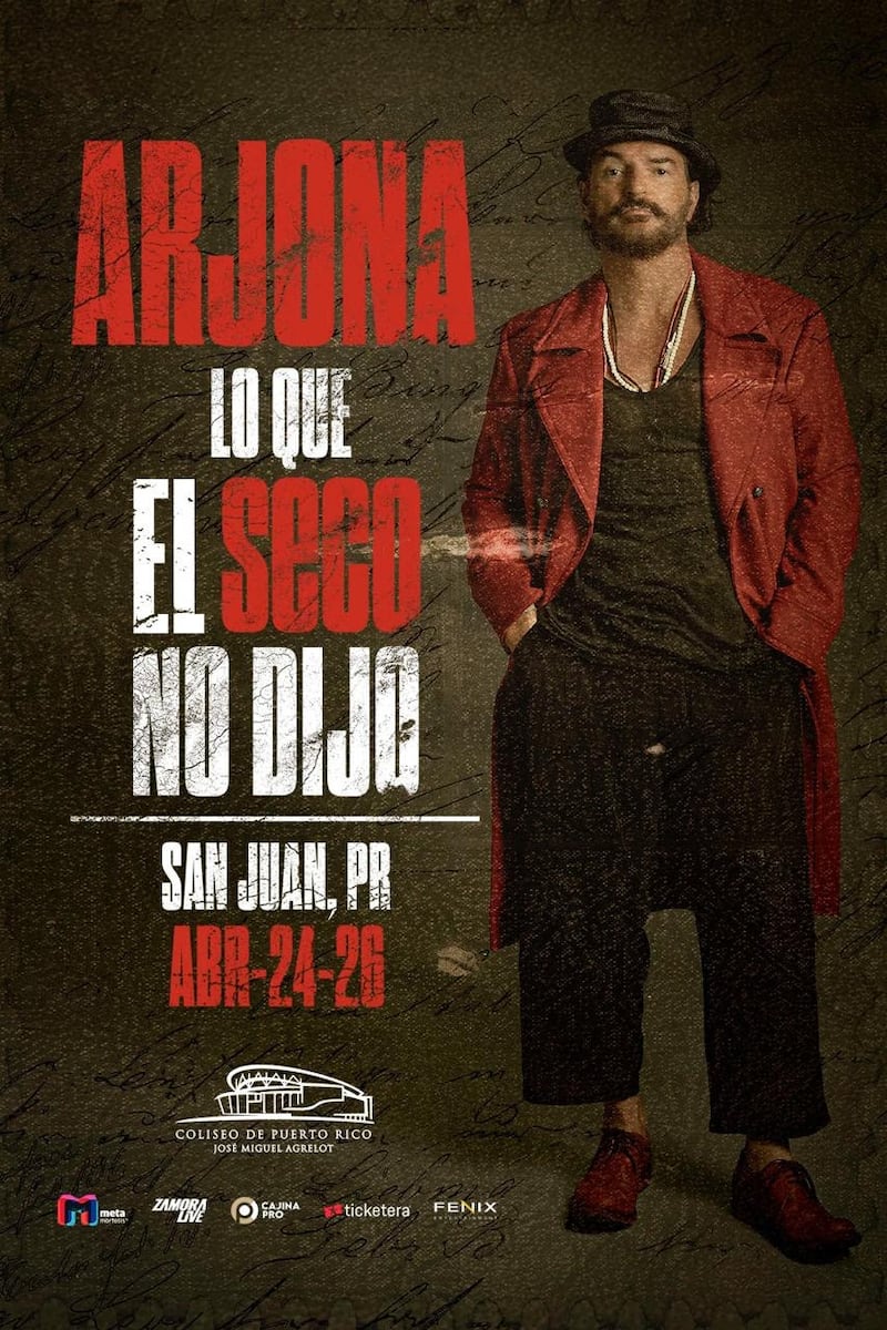 Arjona en Puerto Rico.