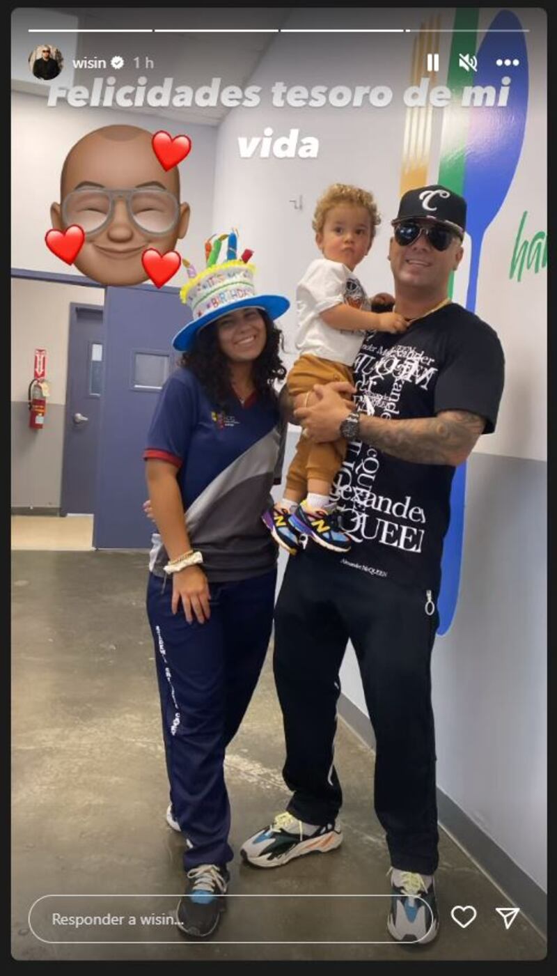 Wisin y sus hijos