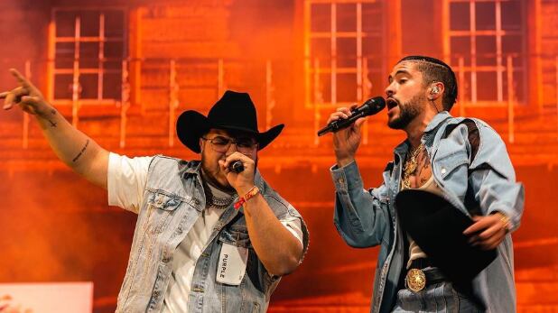 Grupo Frontera y Bad Bunny