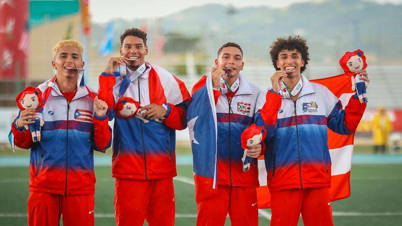 Puerto Rico logra seis medallas en campeonato de atletismo en Mayagüez.