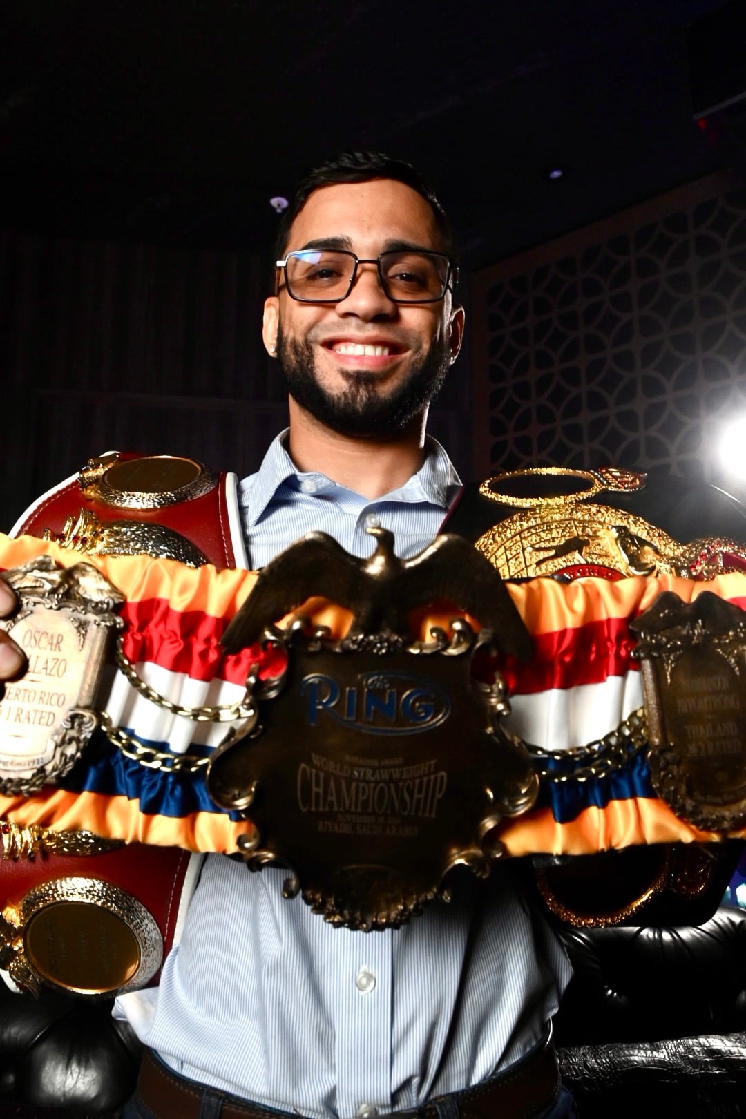 El campeón Oscar Collazo. La Bodeguita, Condado. Metro PR 21 de noviembre de 2024 Foto Dennis A. Jones