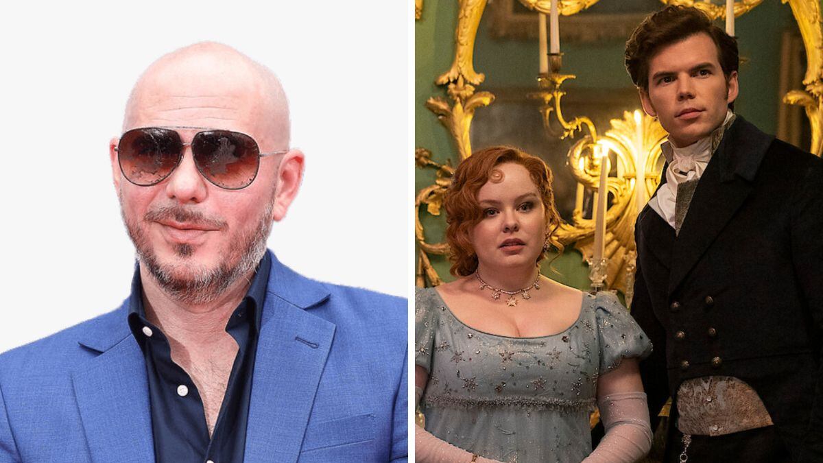 Pitbull fue parte del soundtack de 'Bridgerton'.