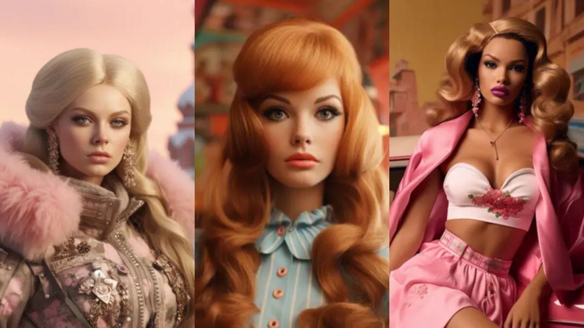 Barbie creados por Inteligencia Artificial