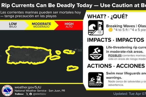 Lluvias y tormentas provocan riesgo de inundaciones para este martes