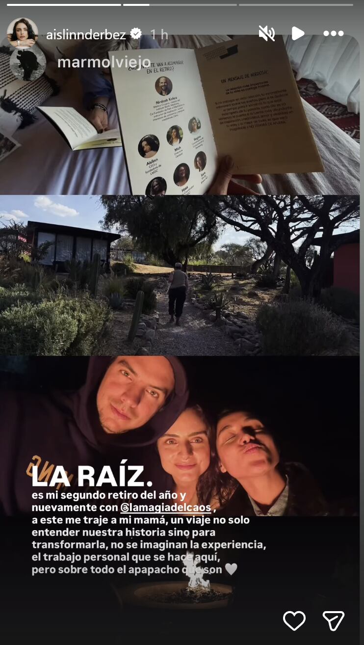 Aislinn Derbez reaparece