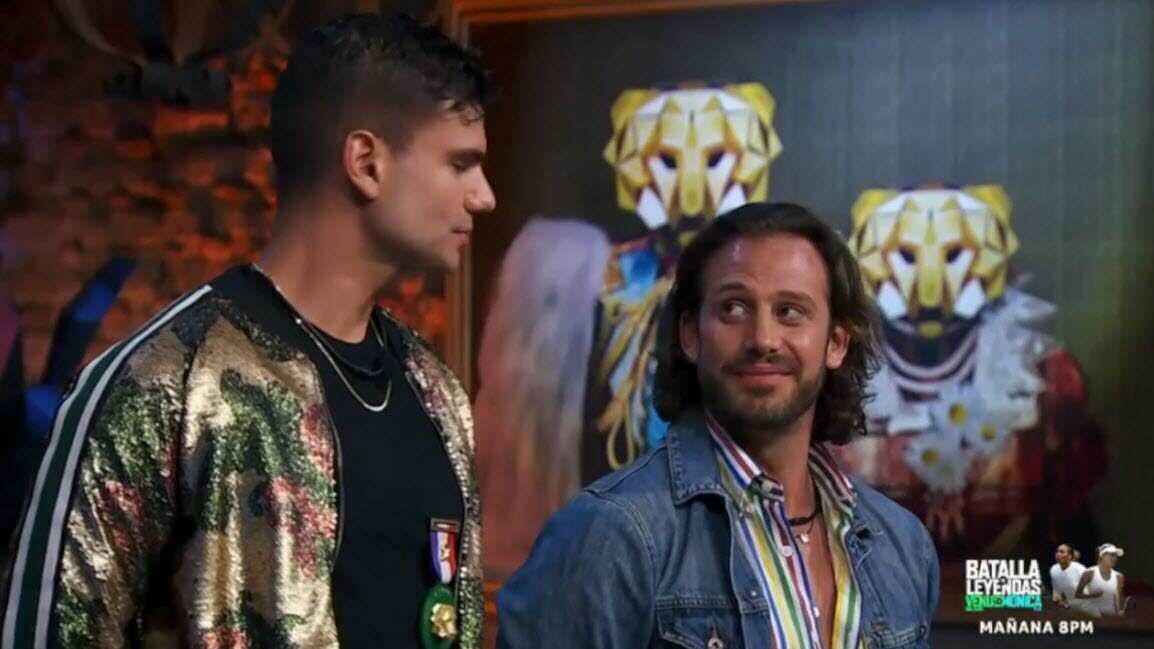 Douglas Castillo sentenció con su 'joker' a  Lambda García, quien resultó eliminado de "Los 50".