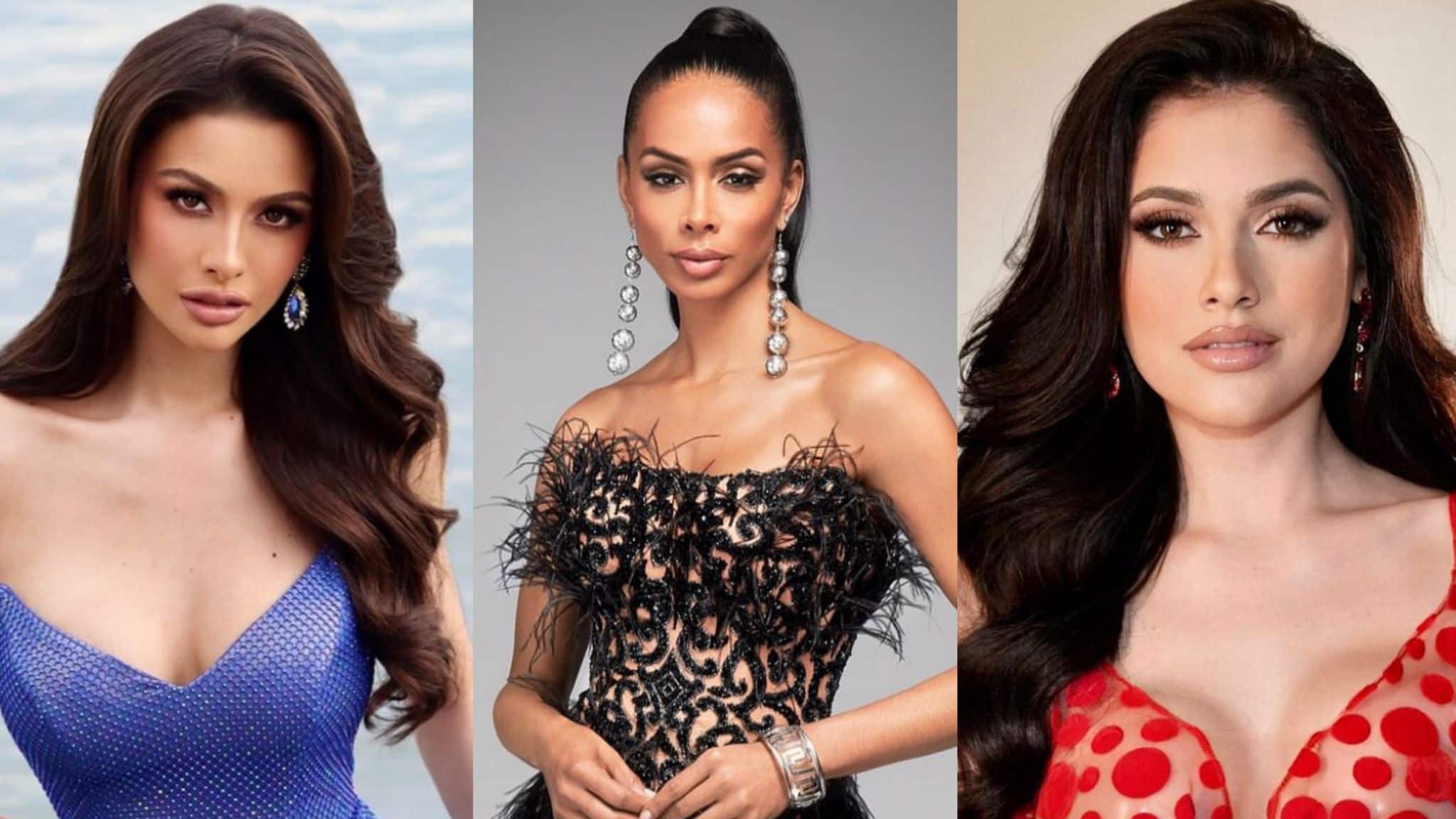 Miss Salinas, Miss Arroyo y Miss Corozal.